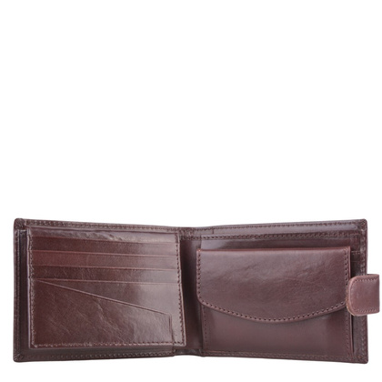 Portfel męski KEMER M 3 Brąz - min. zamówienie 20 / 50 / 100 szt.