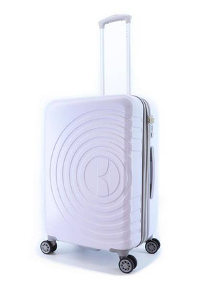 Walizka średnia ELLE Debossed lilowa