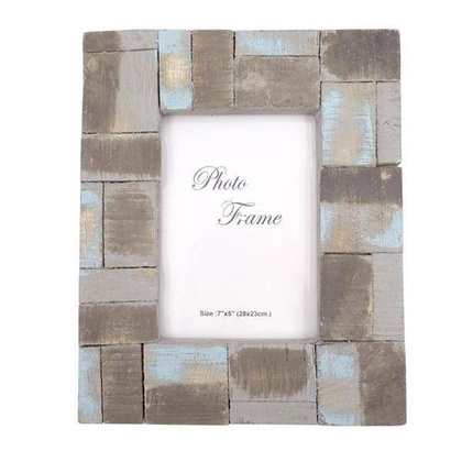 Drewniana ramka na zdjęcia 30352 mix - pod format zdjęcia 18x13cm