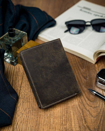 Oryginalny portfel męski skórzany cavaldi®