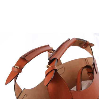 Modna torba, worek KEMER VOOC Vintage P6 Naturalny