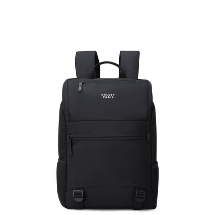 Delsey Maubert 2.0 Plecak miejski czarny jednokomorowy 15"