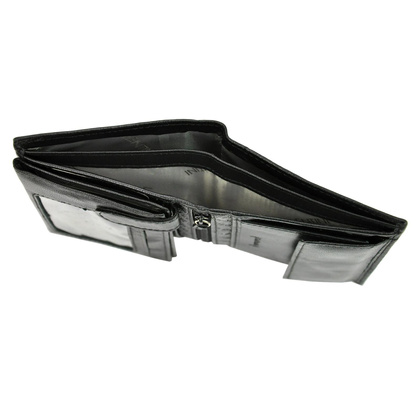 Portfel męski skórzany Valentini 306475 czarny