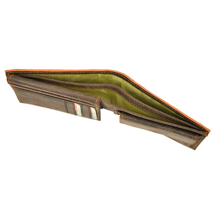 Portfel męski skórzany Polo Club 1223 992 Czarny