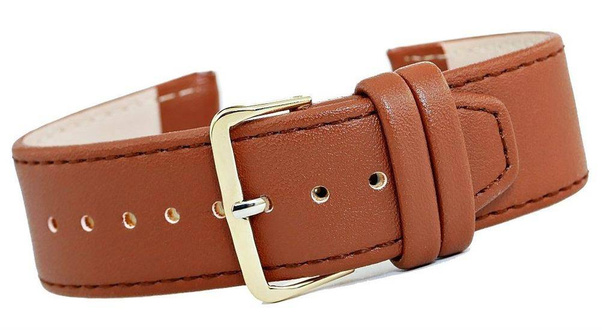 Pasek do zegarka CLASSIC - skóra 24 mm 4999-24XXL-2Z Brązowy