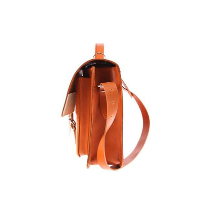 Modna teczka 3w1 skóra KEMER VOOC Vintage P25 koniak