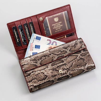 Duży portfel damski na zatrzask