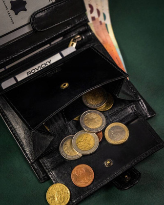 Duzy skorzany portfel meski z systemem RFID