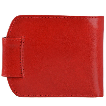 Portfel damski skórzany KEMER D15 Czerwony - min. zamówienie 20 / 50 / 100 szt.