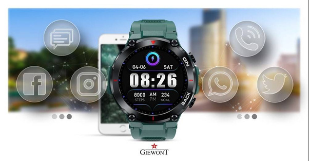 Smartwatch Giewont GW460-2 Zielony