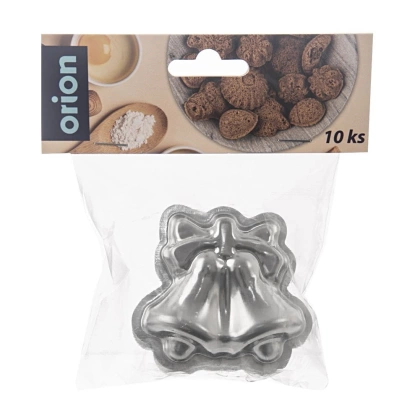 Foremka stalowa na ciasteczka pierniki dzwonek 10 szt.