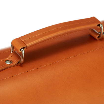 Duża torba skórzana 3w1 KEMER VOOC Vintage P43 Brązowa