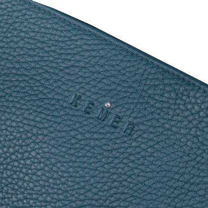 Torebka damska skórzana KEMER R330 Zielona - min. zamówienie 20 / 50 / 100 szt.