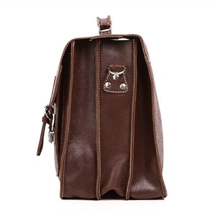 Big torba skórzana biznesowa KEMER VOOC TC8 czarny