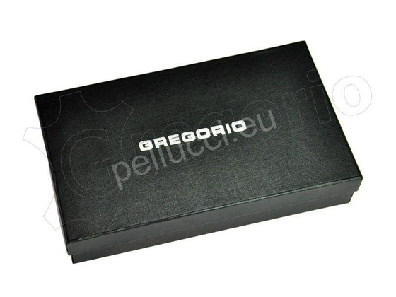 Portfel damski skórzany PELLUCCI GF118 Popiel / Brązowy