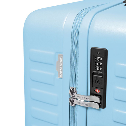 Duża walizka PUCCINI MUNICH PC035A 7B Niebieska