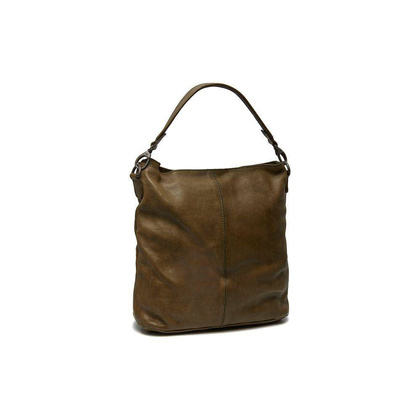 Torebka damska skórzana na ramię Zielona - min. zamówienie 20 / 50 / 100 szt.