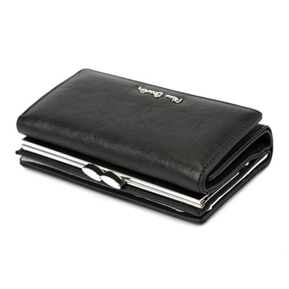 Portfel damski skórzany PIERRE CARDIN 06 ITALY 108 Czerwony