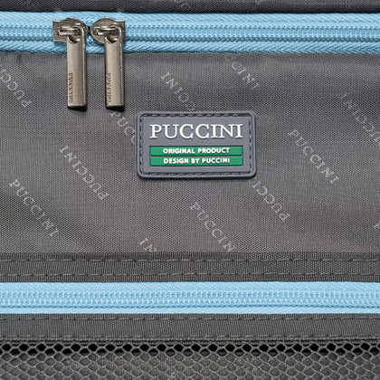 Duża walizka PUCCINI MUNICH PC035A 7B Niebieska
