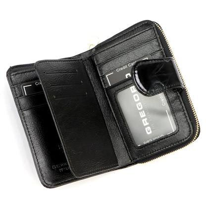 Portfrl damski skórzany PELLUCCI BTS-115 popiel