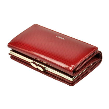 PORTFEL PATRIZIA CB-108 RFID CZERWONY