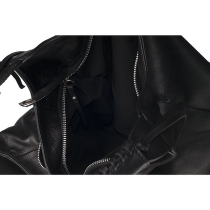 Torebka damska skórzana KEMER 159 Czarna - min. zamówienie 20 / 50 / 100 szt.