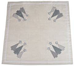 Obrus z choinkami 85x85cm