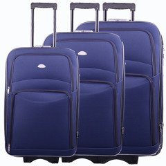 Zestaw walizek PELLUCCI RGL 773 Granatowy