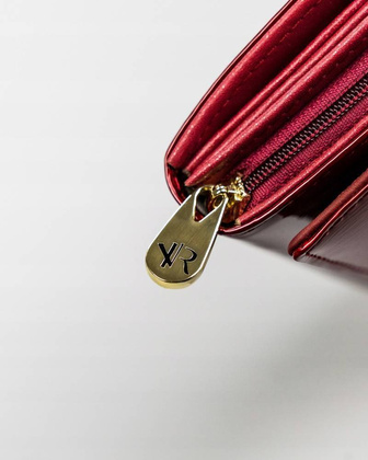 Pojemny, duży portfel damski ze skóry naturalnej