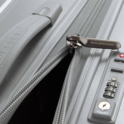 Walizka CAUMARTIN PLUS 76 cm srebrna