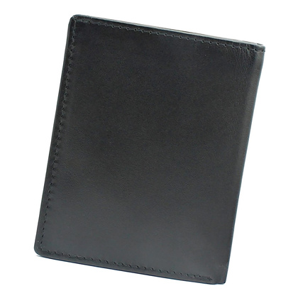 Skórzany męski portfel EL FORREST 854-67 RFID czarny