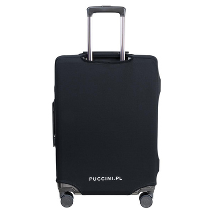 Elastyczny pokrowiec na średnią walizkę PUCCINI PBB 1 Czarny