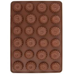 Forma silikonowa do pieczenia ciastek ciasteczek kruchych silikonowa 24 sztuki