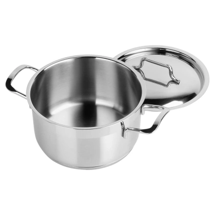 Garnek stalowy z pokrywką 18/10 PREMIUM 2,3 l ORION