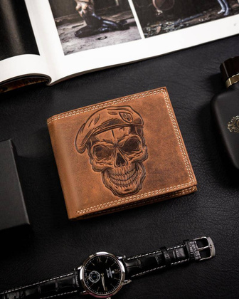 Portfel skórzany męski N992-CHM