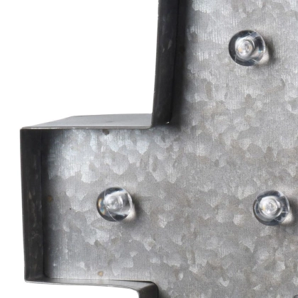 Lampka lampa ścienna LED metalowa naścienna hashtag