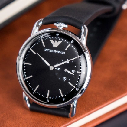 ZEGAREK MĘSKI EMPORIO ARMANI AR11336 - AVIATOR + BOX