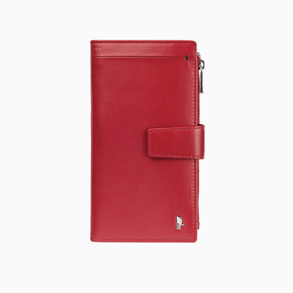 Portfel damski skórzany PUCCINI SORRENTO NA1501 3 Czerwony