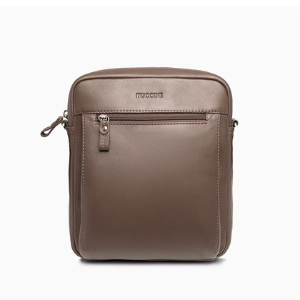 Torba na ramię skórzana PUCCINI ROYAL COLLECTION LGD2722 2 Brązowa