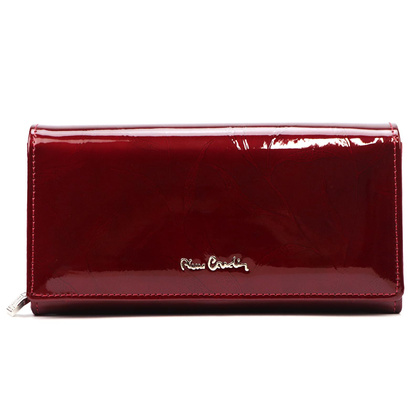 Pierre Cardin Duży skórzany portfel damski