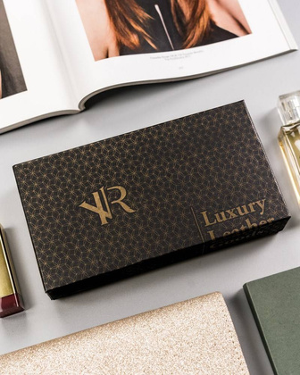 Duży, skórzany portfel damski z systemem rfid