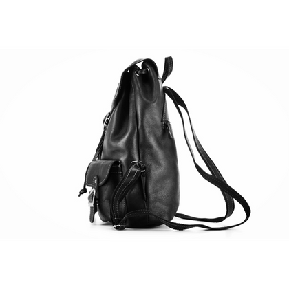 Plecak skórzany KEMER VOOC RETRO TC13 Czarny