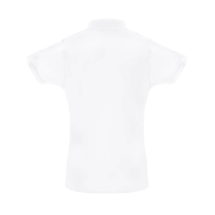 THC BERLIN WOMEN WH. Damska koszulka polo z krótkim rękawem
