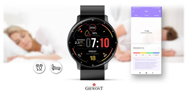 Smartwatch Giewont GW120-2 PRO Czarny