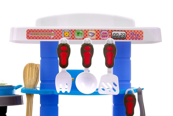 Kuchnia dla dzieci FUNFIT KIDS Czerwono Niebieska