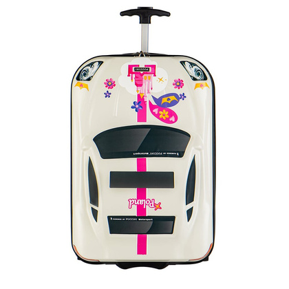 Walizka dziecięca PUCCINI DAKAR ABS013C 8 Biała