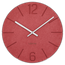 LAVVU Czerwony zegar ścienny Natur ⌀34cm