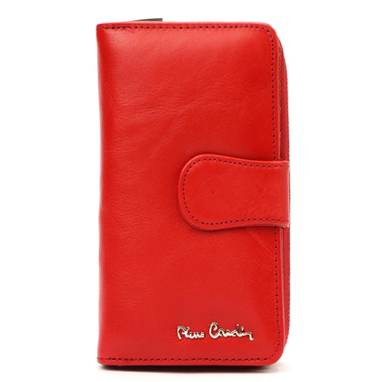 Klasyczny damski skórzany porfel Pierre Cardin