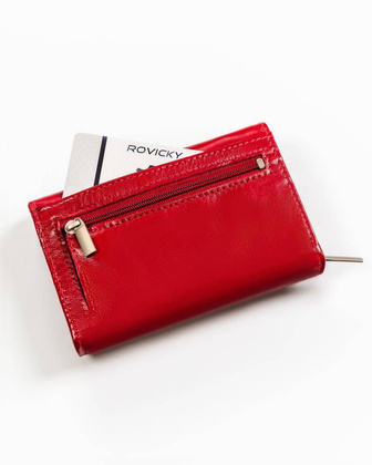 Portfel damski skórzany RD-02-GCL-4 RED