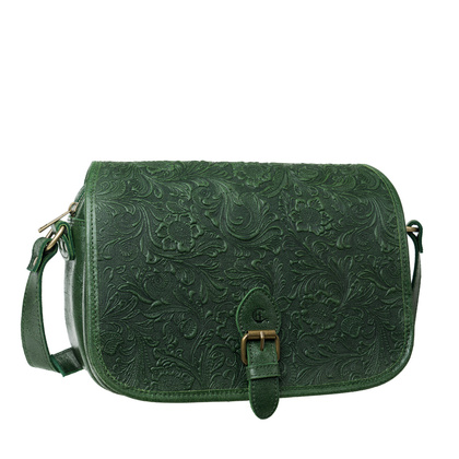 Torebka damska vintage z tłoczeniem Canaletto TD634s244t4